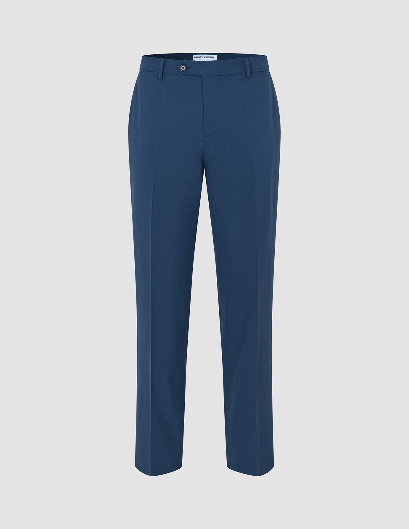 Essential Suit Pants Relaxed Fit Marine Blue